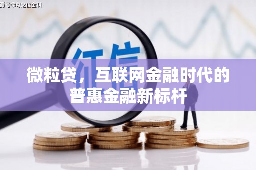 右玉微粒贷，互联网金融时代的普惠金融新标杆