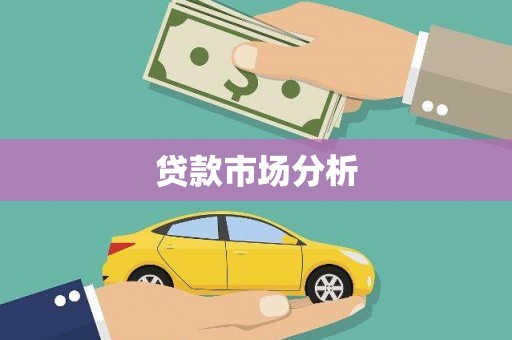 右玉贷款市场分析
