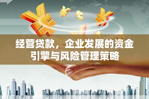 右玉经营贷款，企业发展的资金引擎与风险管理策略