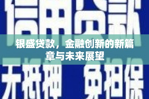 右玉银盛贷款，金融创新的新篇章与未来展望