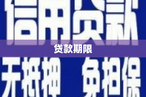 右玉贷款期限