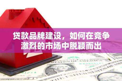 右玉贷款品牌建设，如何在竞争激烈的市场中脱颖而出