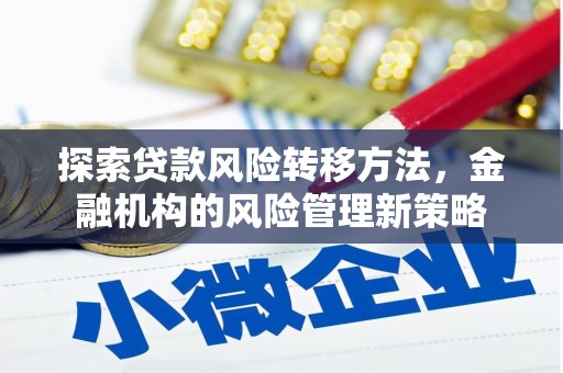 右玉探索贷款风险转移方法，金融机构的风险管理新策略