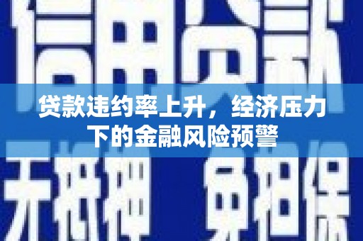 右玉贷款违约率上升，经济压力下的金融风险预警