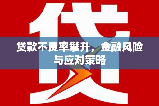 右玉贷款不良率攀升，金融风险与应对策略