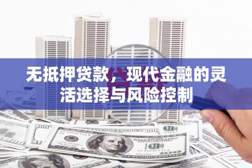 右玉无抵押贷款，现代金融的灵活选择与风险控制