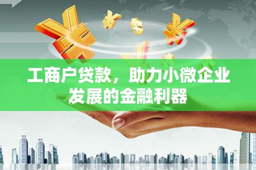 右玉工商户贷款，助力小微企业发展的金融利器