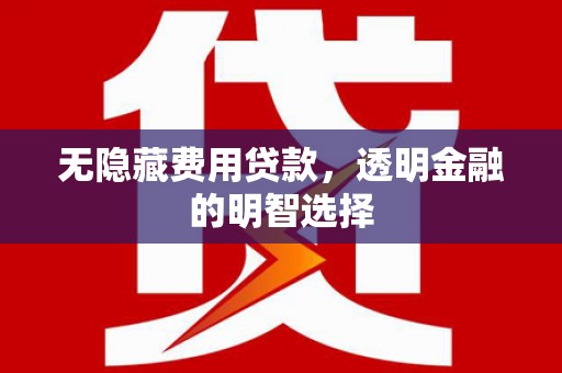右玉无隐藏费用贷款，透明金融的明智选择