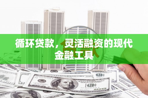 右玉循环贷款，灵活融资的现代金融工具