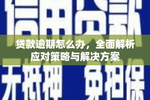 右玉贷款逾期怎么办，全面解析应对策略与解决方案
