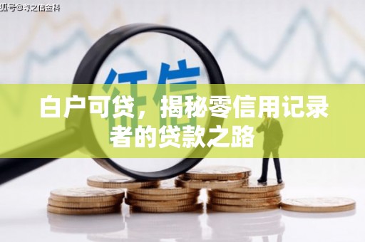 右玉白户可贷，揭秘零信用记录者的贷款之路