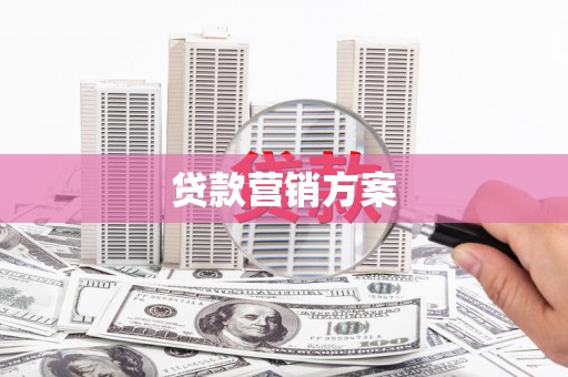 右玉贷款营销方案