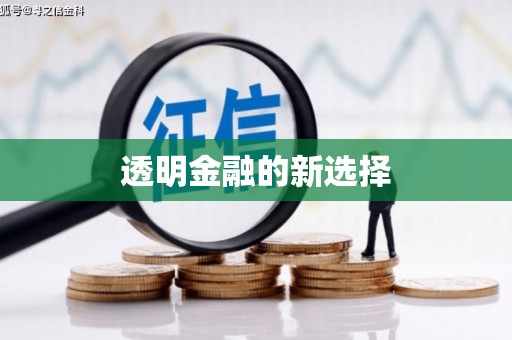 右玉透明金融的新选择