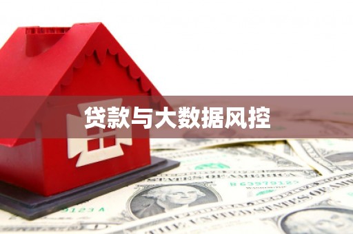右玉贷款与大数据风控