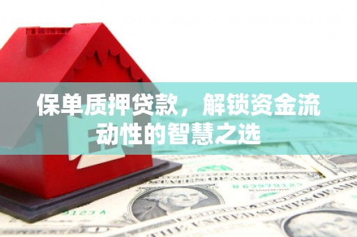 右玉保单质押贷款，解锁资金流动性的智慧之选
